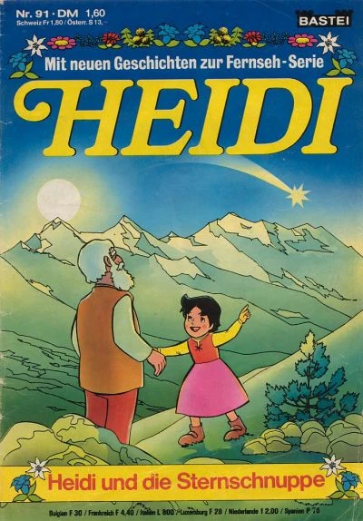 Cover of Heidi und die Sternschnuppe