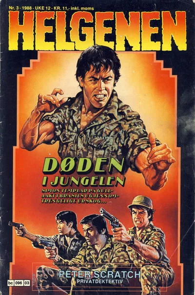 Cover of Døden i jungelen