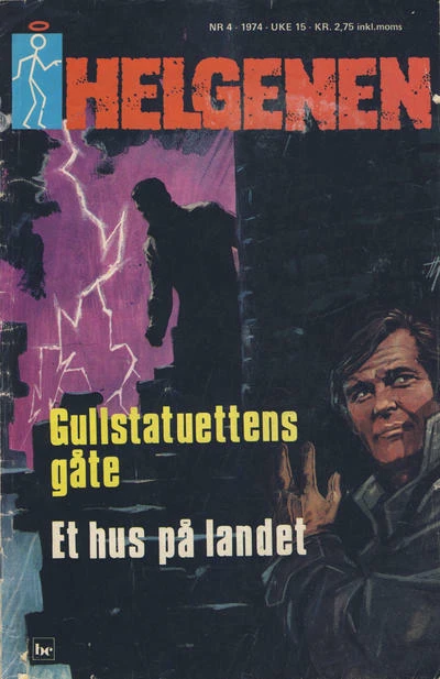 Cover of Gullstatuettens gåte