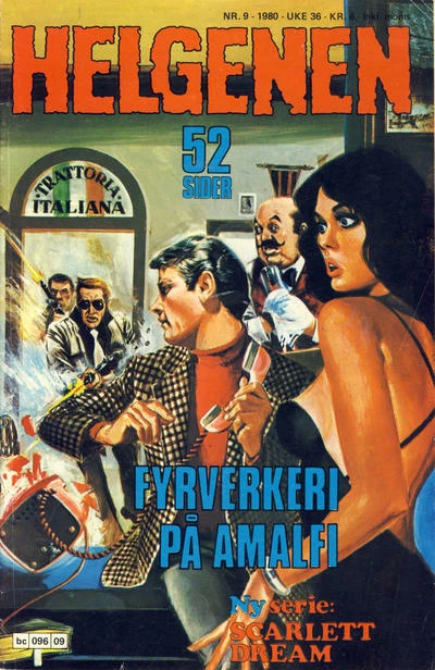 Cover of Fyrverkeri på Amalfi