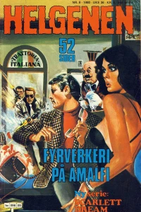 Fyrverkeri på Amalfi