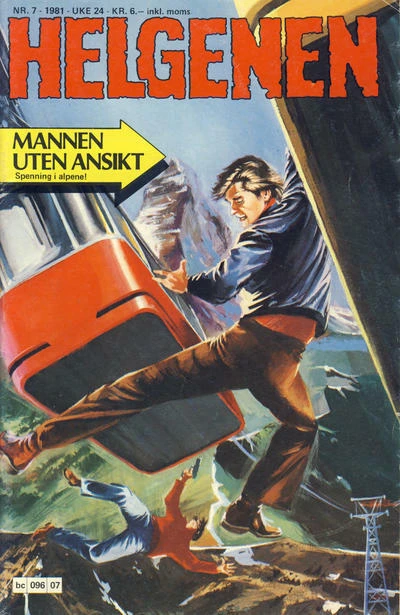 Cover of Mannen uten ansikt