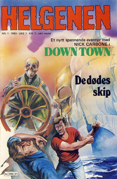 Cover of De dødes skip