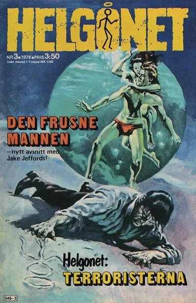 Cover of Den frusne mannen / Terroristerna