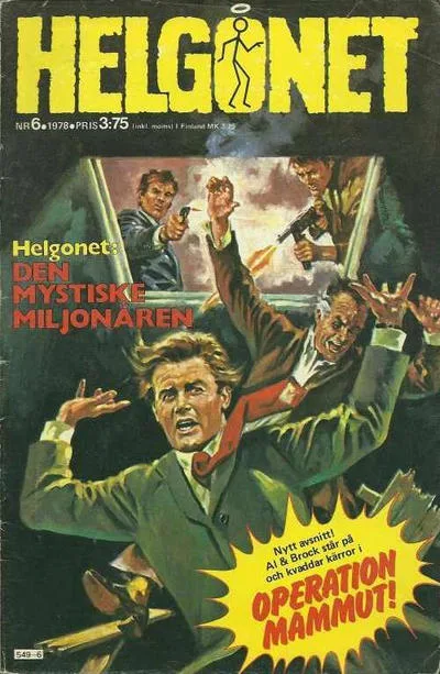 Cover of Den mystiske miljonären