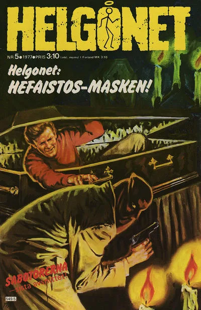 Cover of Hefaistos-Masken!