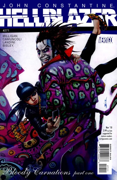 Cover of Bloody Carnations, Part One: Oh Lucky Man