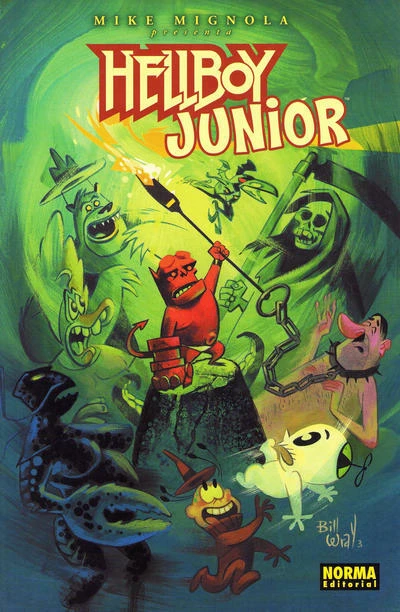 Cover of Hellboy Junior
