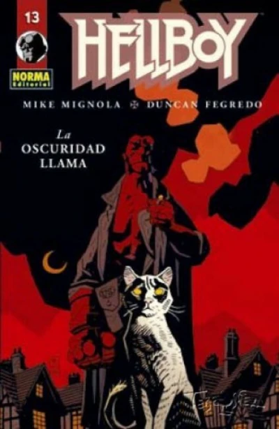 Cover of La Oscuridad Llama