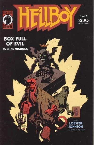 Cover of Box Full of Evil; The Killer in My Skull