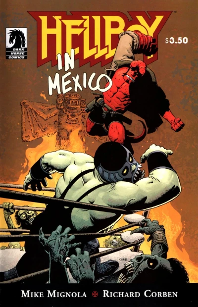 Cover of Hellboy In Mexico or, A Drunken Blur