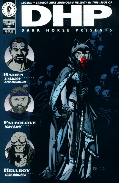 Cover of Hellboy: The Wolves of Saint August; Paleolove; Baden