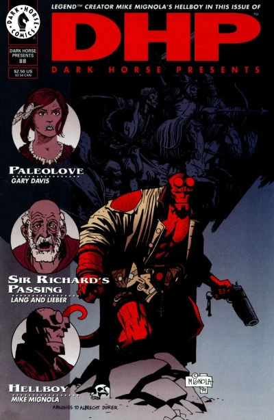 Cover of Hellboy: The Wolves of Saint August; Sir John's Passing; Paleolove