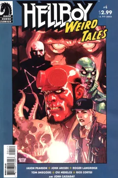 The Dread Within; Abe Sapien Star of the B.P.R.D; Haunted;  Doc Hollow's Grand Vibro-Destructo Machine Episode 4