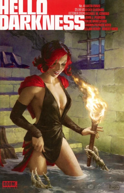 Cover of Dying for Quiet; In Bloom #1; All Eyes on Me; I Can't Take You Anywhere; The War, Part Four;