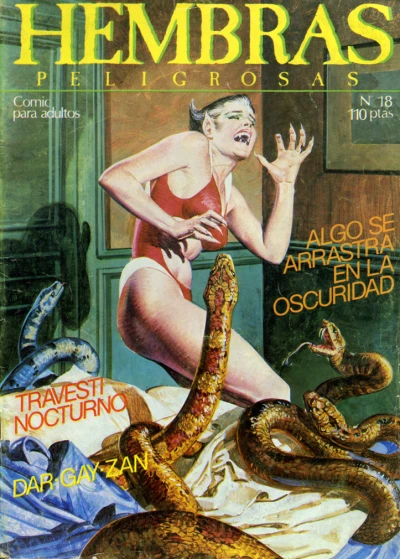 Cover of Algo se Arrastra en la Oscuridad; Travesti Nocturno; Dar-Gay-Zan