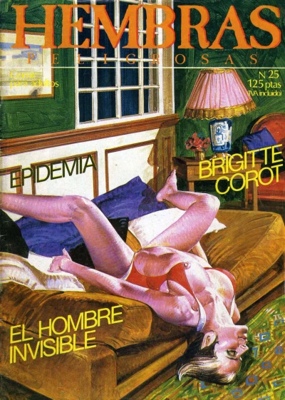 Cover of Epidemia; Brigitte Corot; El Hopmbre Invisible