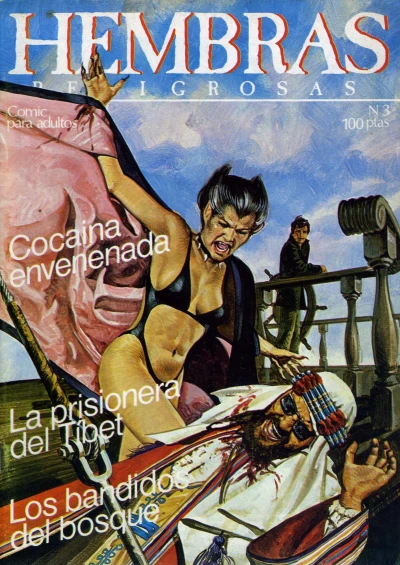 Cover of Cocaina envenenada; La prisionera del Tibet; Los bandidos del bosque