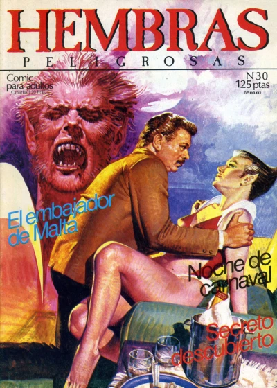 Cover of El Embajador de Malta; Nocne de Carnaval; Secreto Descubierto