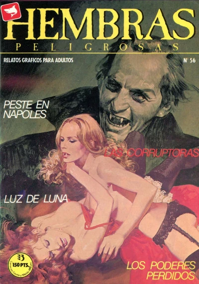 Cover of Luz de luna; Los poderes perdidos; Las corruptoras; Peste en Nápoles
