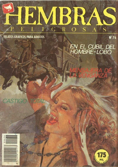 Cover of Castigo Total; En el Cubil del Hombre Lobo; Mersajera de la Verganza