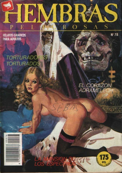 Cover of Torturadores Torturados; El corazon adramelech; La mansion de los Espectros