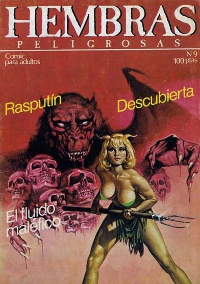 Cover of Rasputin; Descubierta; El fluido malefico