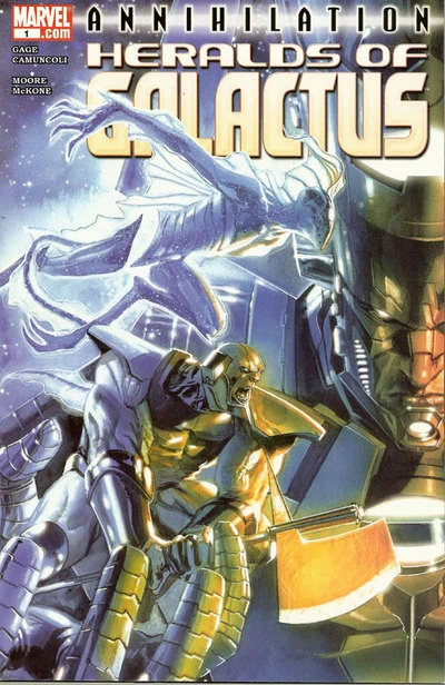Cover of Heralds of Galactus: Terrax: Parasites and Stardust: A Death of Hope