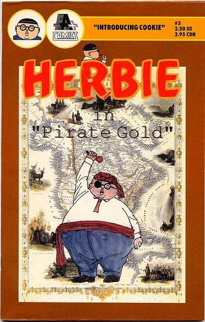 Cover of Herbie in "Pirate Gold"