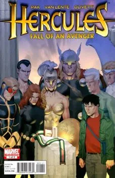Cover of Fall Of An Avenger, Part One; Greek Tragedy