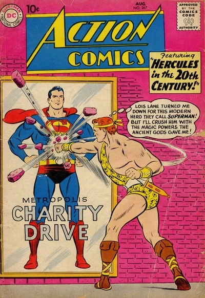 Cover of Hercules in the 20th Century!