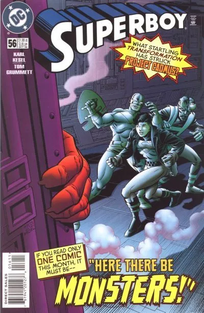 Cover of Here There Be Monsters!
