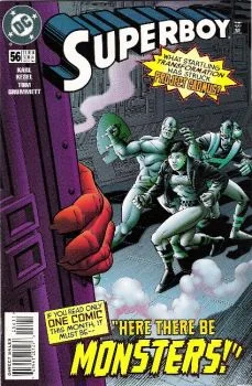 Cover of Here There Be Monsters!