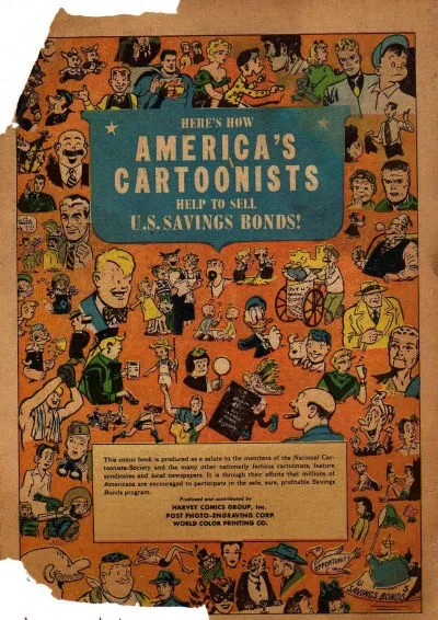 Cover of Here's How America's Cartoonists Help to Sell U.S. Savings Bonds!
