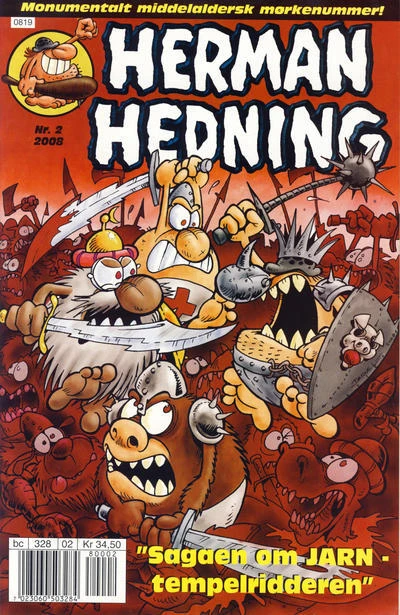 Cover of Sagaen am JARN - tempelridderen