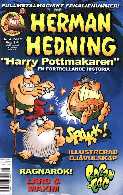Cover of Harry Pottmakaren