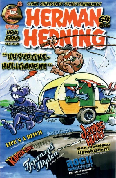 Cover of Husvagns Huliganen!