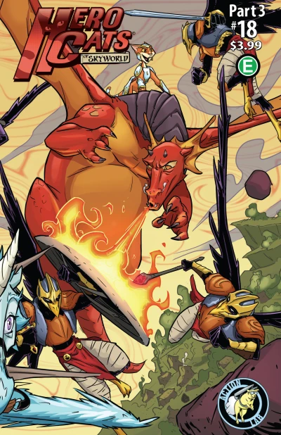 Cover of Hero Cats of Skyworld Part III: Cosmic Showdown!