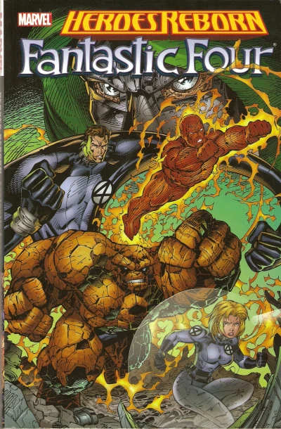 Cover of Heroes Reborn: Fantastic Four