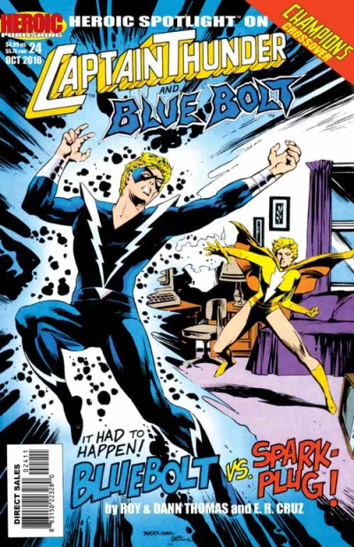 Cover of Captain Thunder and Blue Bolt