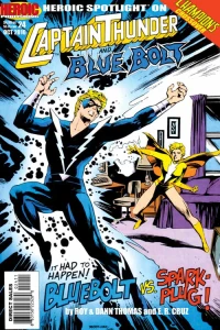 Captain Thunder and Blue Bolt