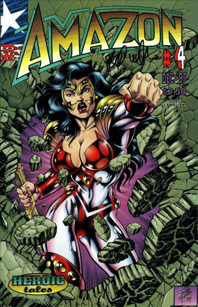 Cover of Amazon in Not Without Dust & Heat, Part 1 of 2; The B-Movie Grimoire of Lesser Monsters