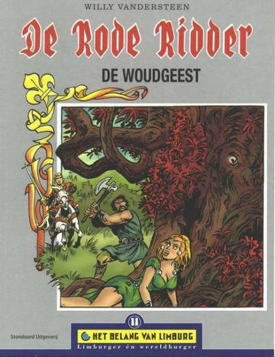 Cover of De Rode Ridder: De woudgeest
