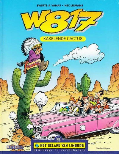Cover of W817: Kakelende cactus