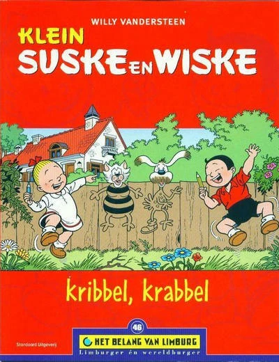Cover of Klein Suske en Wiske: Kribbel, krabbel