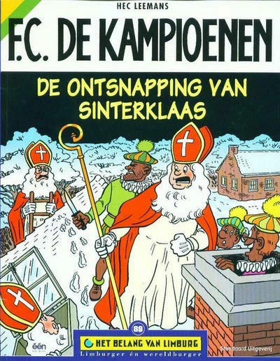 Cover of F.C. De Kampioenen: De ontsnapping van Sinterklaas