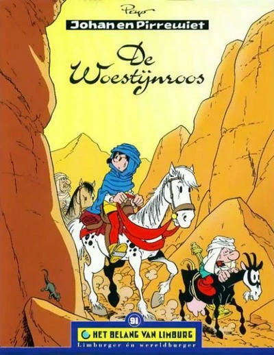 Cover of Johan en Pirrewiet: De woestijnroos