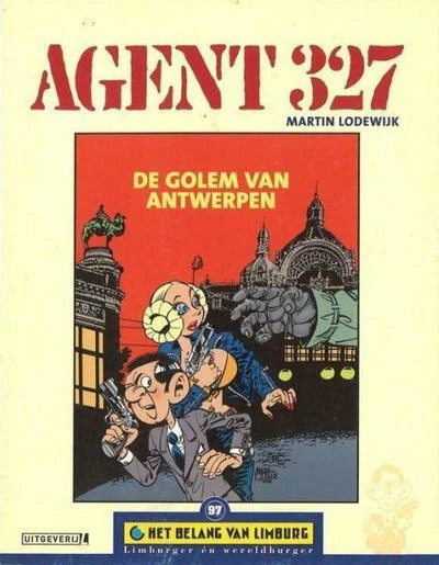 Cover of Agent 327: De golem van Antwerpen