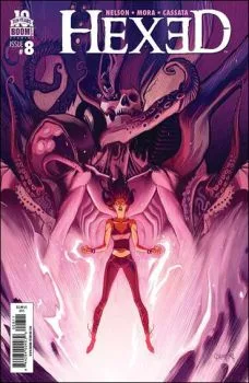Cover of Chapter 8: And Hell Followed With Her "Wherein Lucifer Lives Down To Her Name."