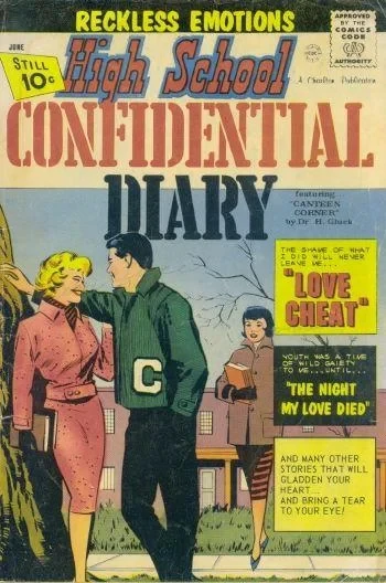 Cover of Love Cheat, The Night My Love Died